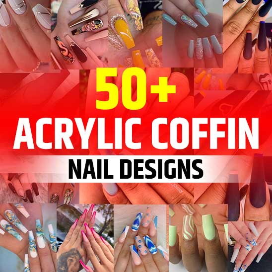 Acrylic Coffin Nail Designs