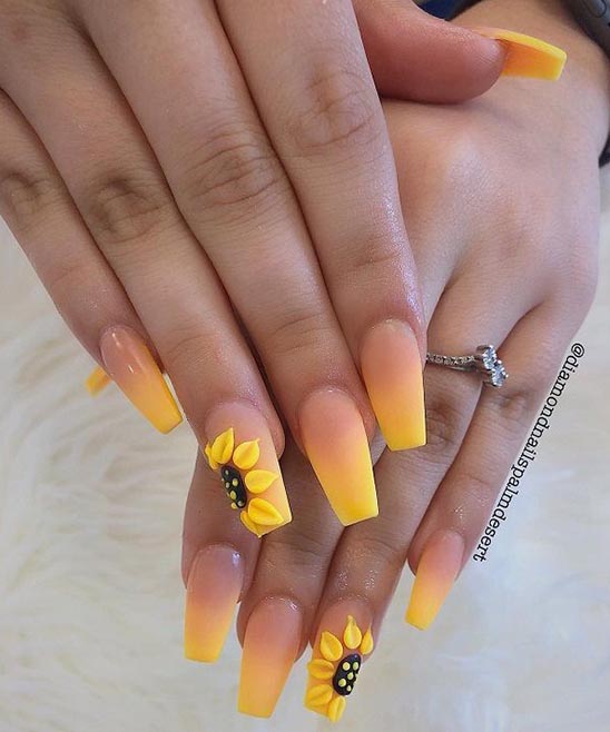 Acrylic Coffin Nail Designs