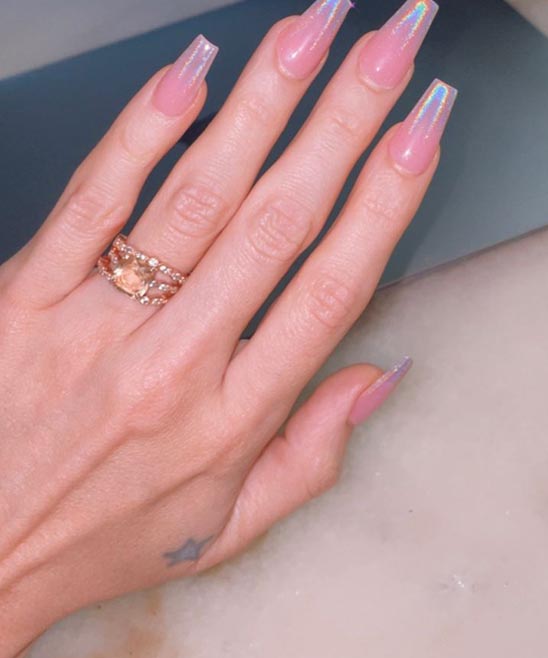 Acrylic Coffin Shaped Nail Designs