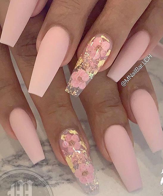 Acrylic Cute Simple Nails