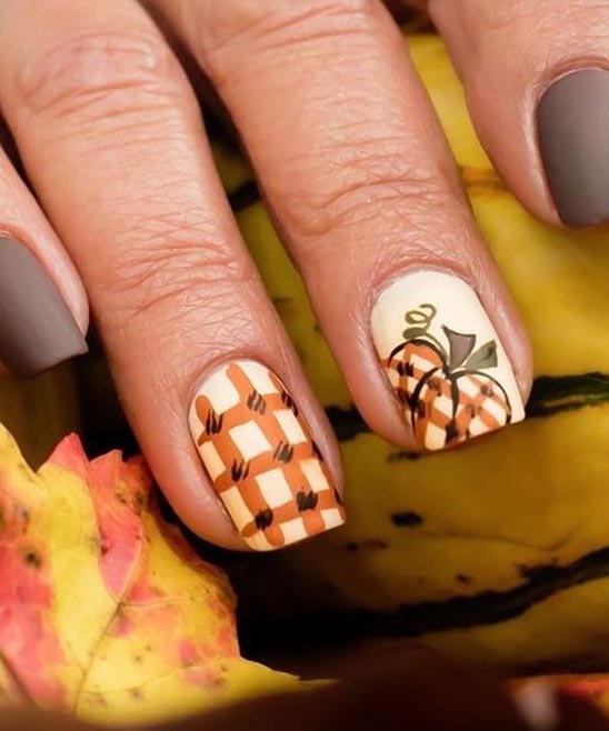 Acrylic Nail Designs for Fall
