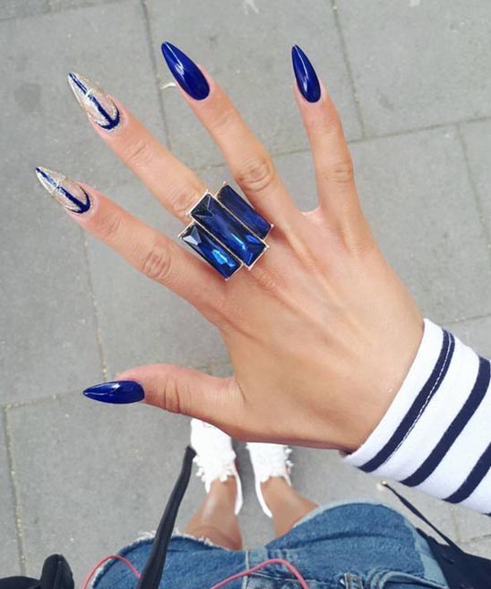 Acrylic Stiletto Nails Christmas