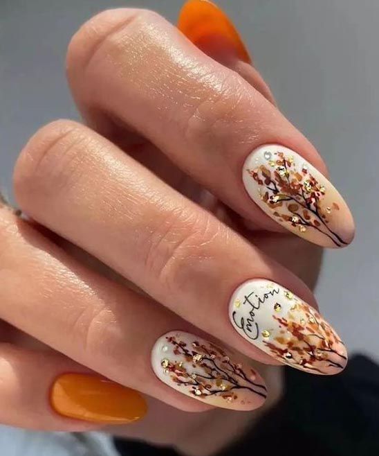 Golden Touch Shimmering Almond Shaped Nails TailoringinHindi Almond Gold Nails With Glitter