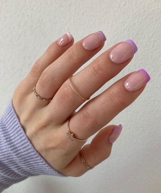 Almond Nails Rose Gold