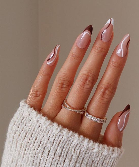 Almond Shaped Neutral Nails