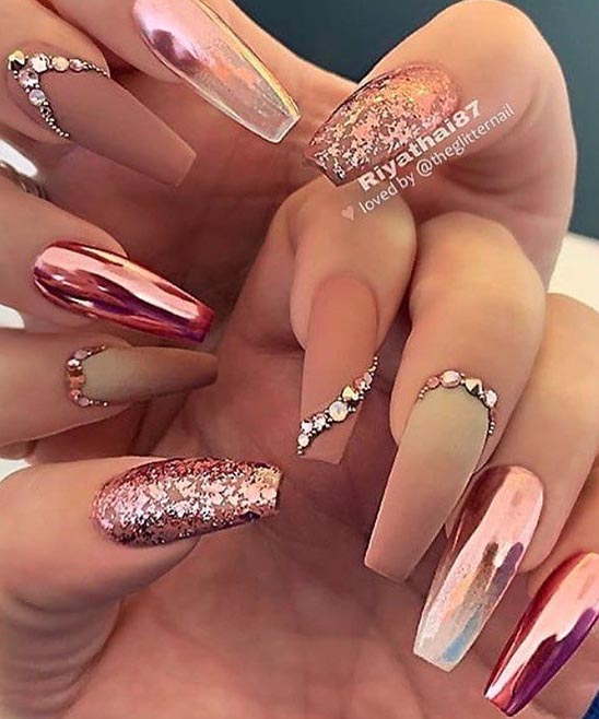 Almond Spring Nail Designs