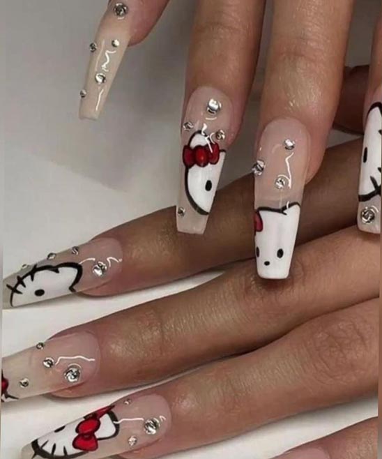Animated Cartoon Nails
