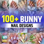 Bad Bunny Nails Design