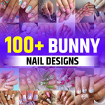 Bad Bunny Nails Design