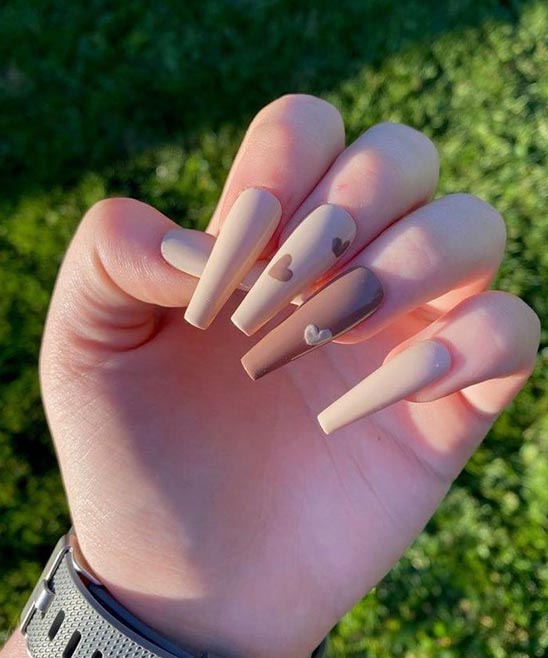 Black Coffin Nail Design