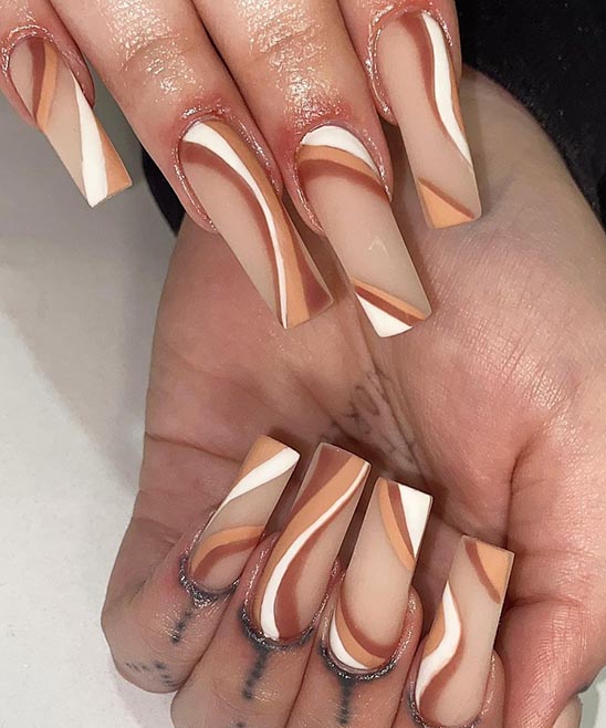 Black Coffin Nail Designs