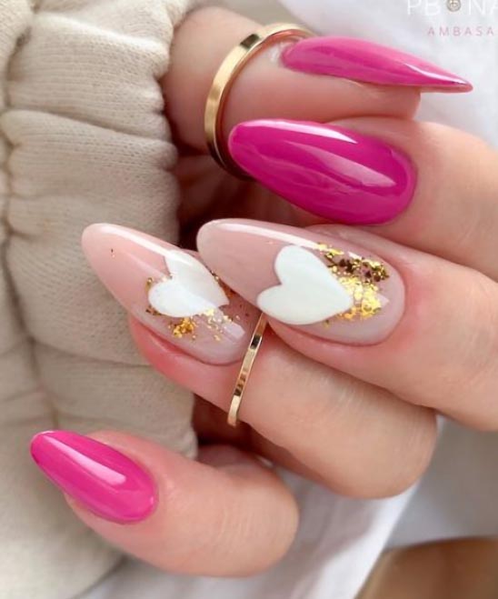 Black Heart Nail Designs