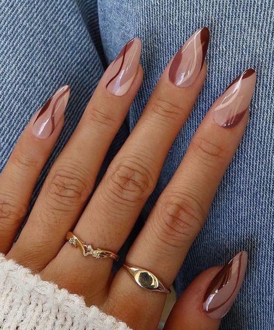 Black and Silver Christmas Nails