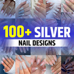 Black and Silver Nail Designs