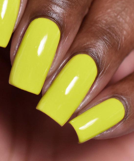 Blue and Yellow Nail Designs