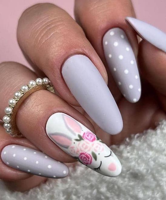 Bunny Design for Nails