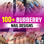 Burberry Nail Design