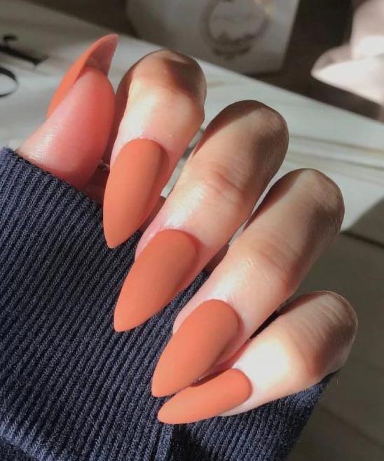 Burnt Orange Nail Color
