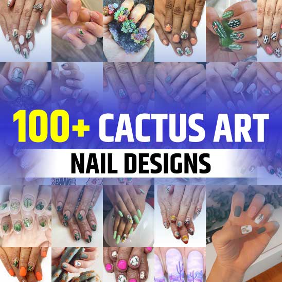 Cactus Nail Art
