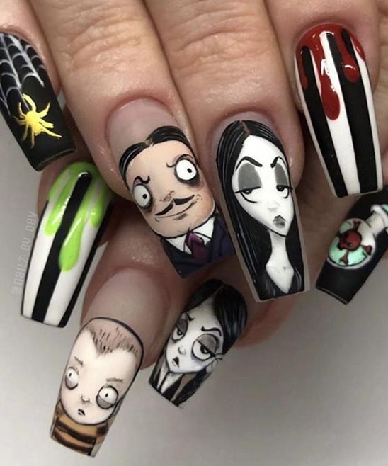 Christmas Disney Nails