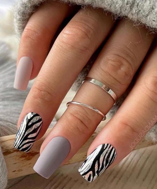 Christmas French Acrylic Nails