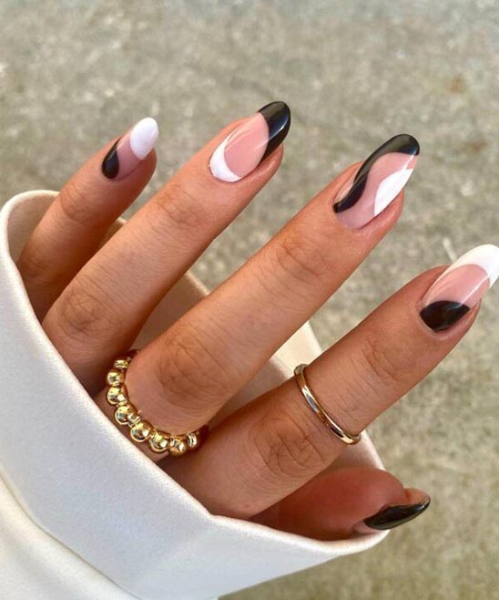 Christmas French Manicure Nail Ideas