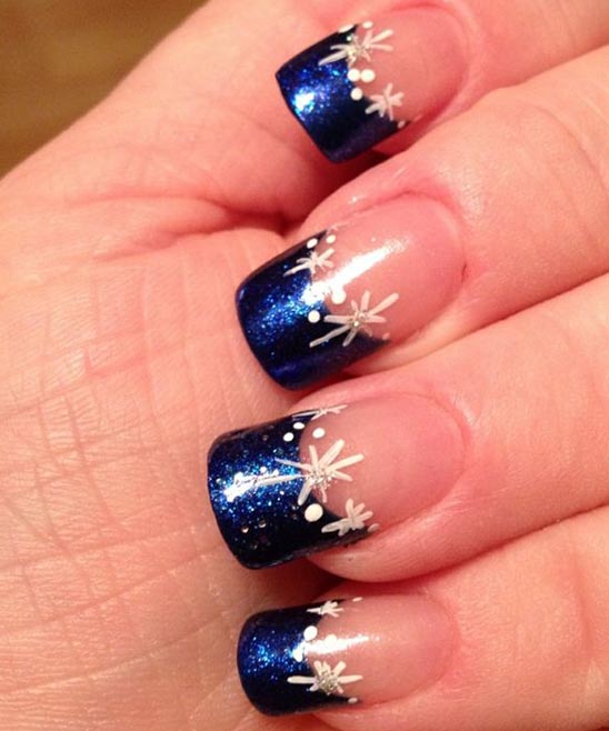Christmas French Nail