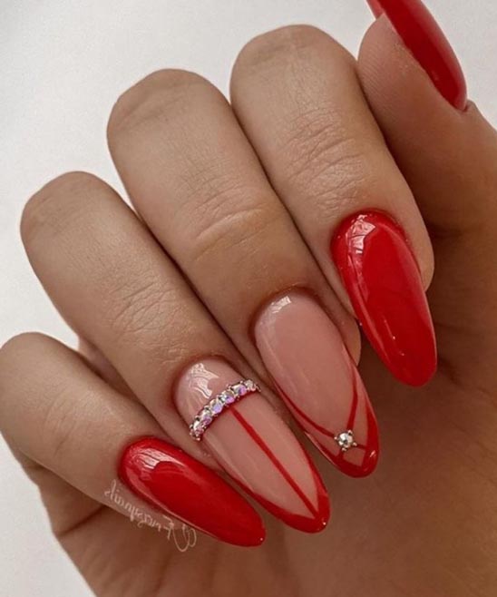 Christmas French Nail Decals