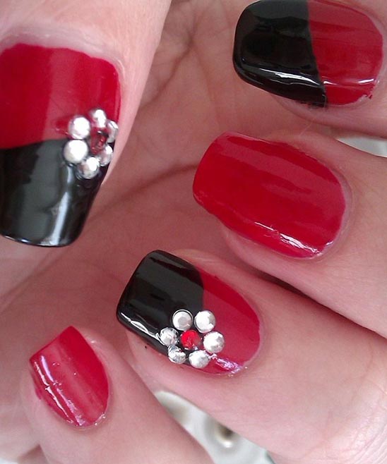 Christmas French Style Nails