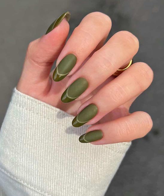 Christmas French Style Nails