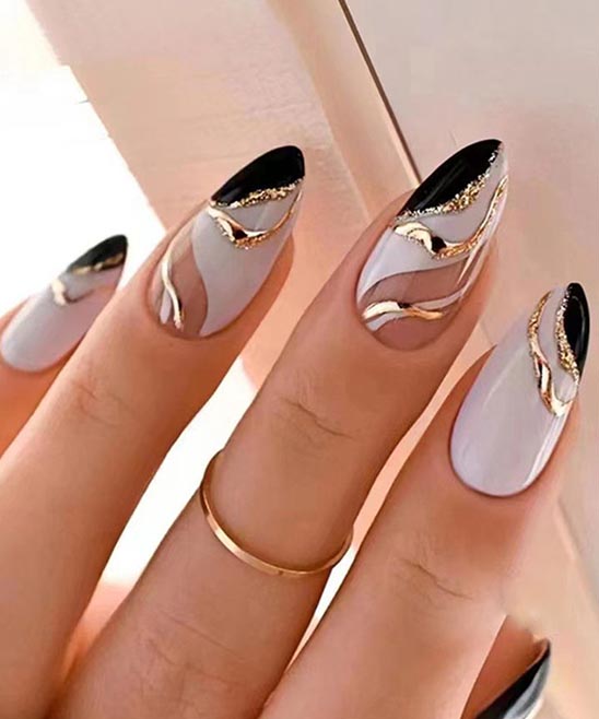 Christmas French Tip Nail Designs