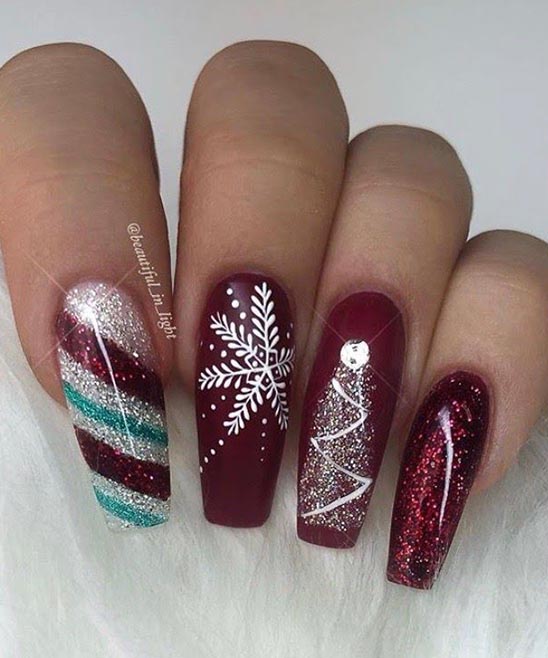 Christmas Gel Nail Designs