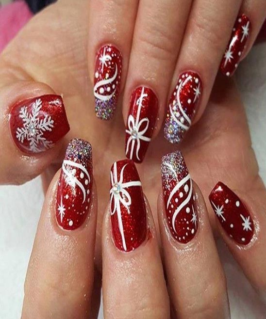 Christmas Nail Art Designs Pictures