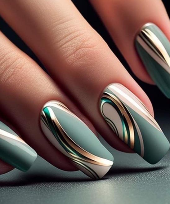 Christmas Nail Designs Black