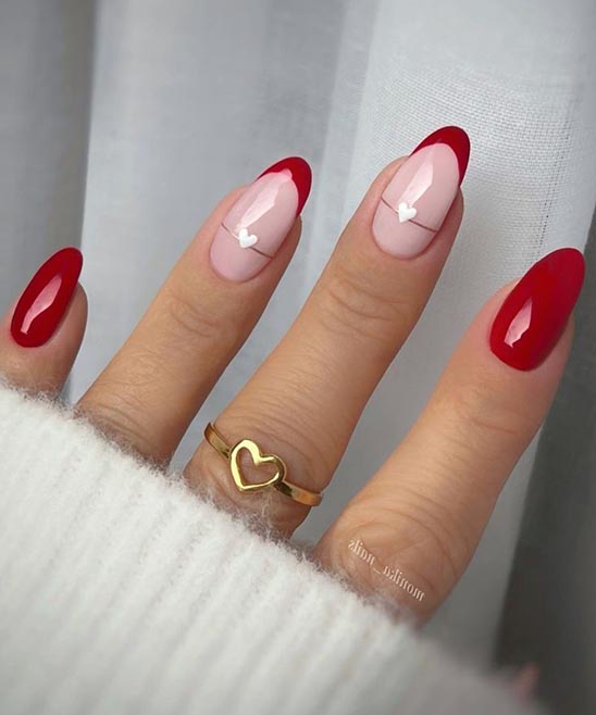 Christmas Nail French