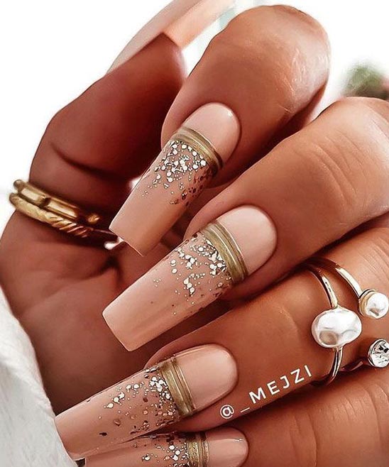 Christmas Nail French Tip