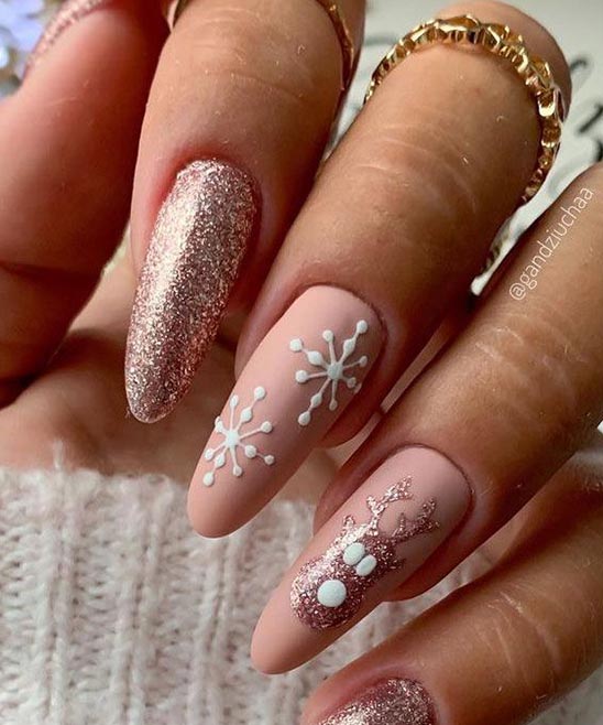 Christmas Nail Ideas French