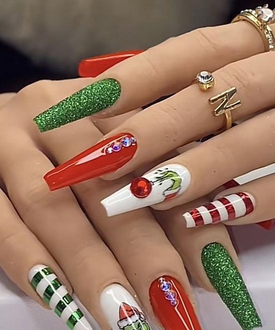 Christmas Nails Art Designs