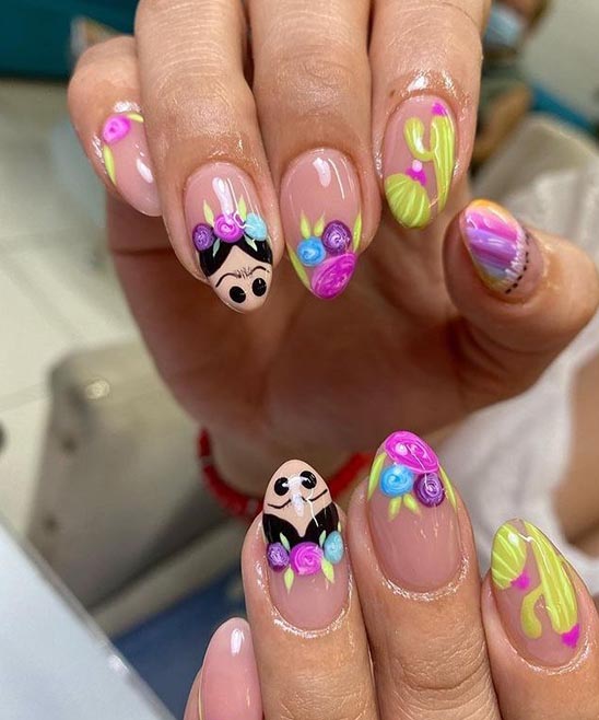 Christmas Nails Black