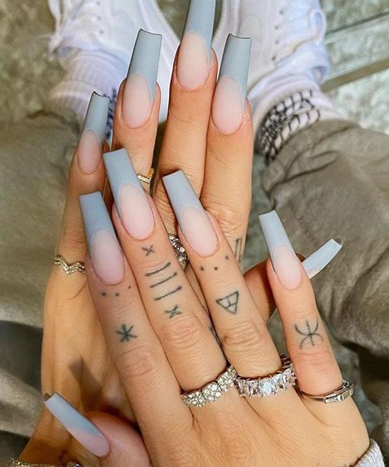 Christmas Nails French Style