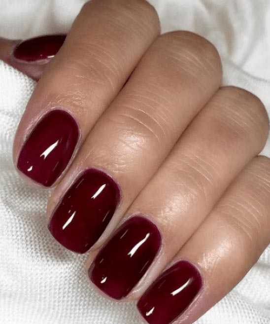 Christmas Nails Red and White