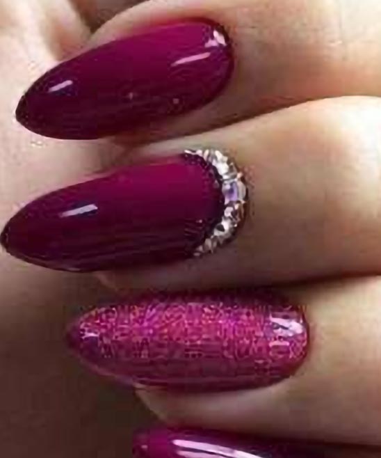 Christmas Nails With Black