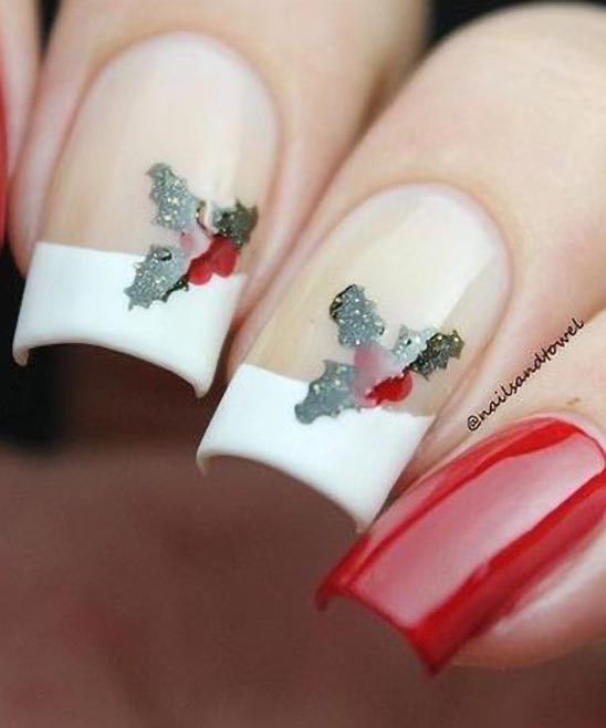 Christmas Tree Nails Art