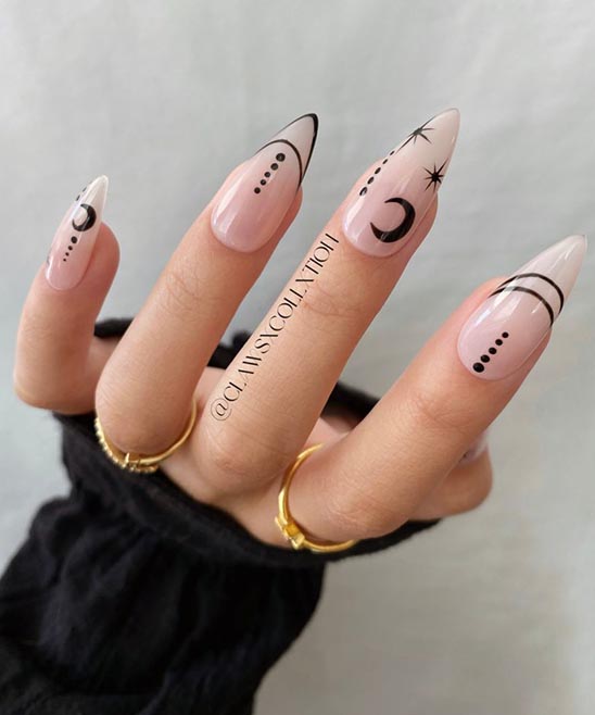 Classy Christmas Coffin Nails