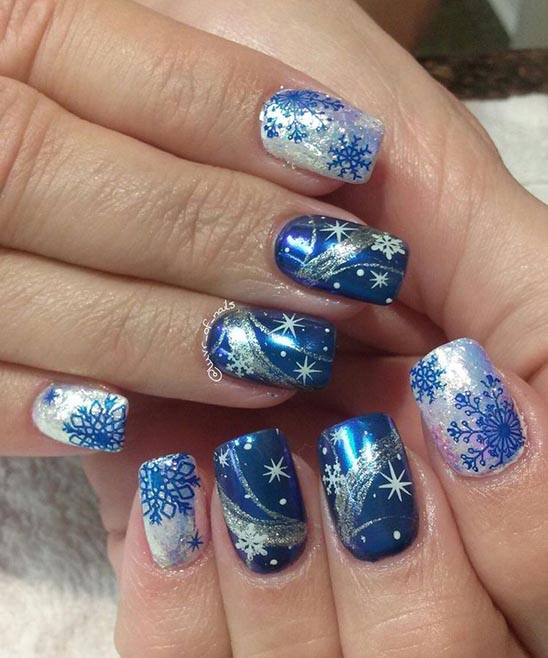 Classy Winter Nails