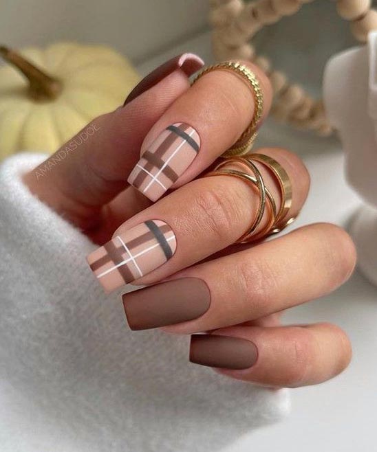 Coffin Black Nail Designs