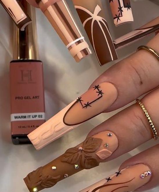 Coffin Clear Nail Designs