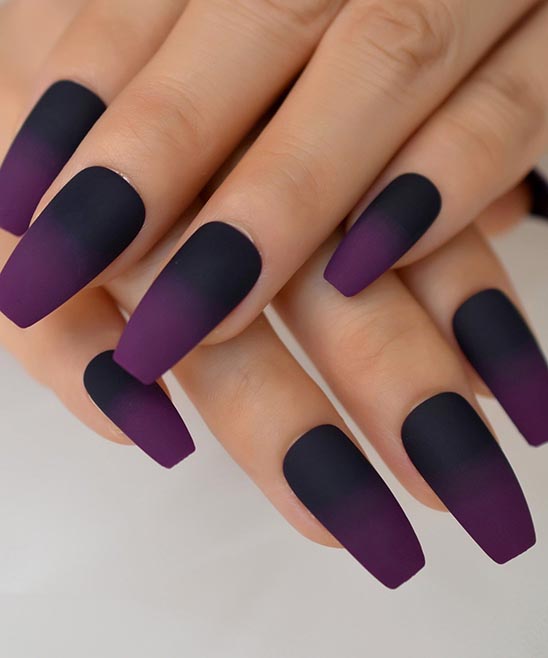 Coffin Halloween Nail Designs