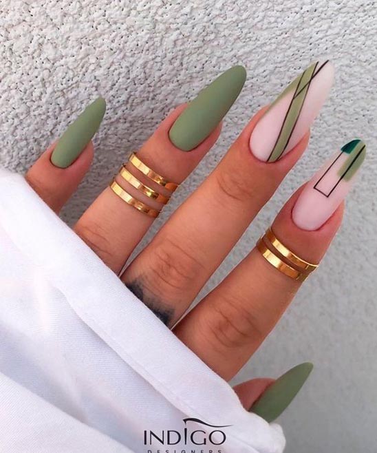 Coffin Nails Neon Green