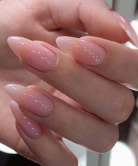 Coffin Neutral Color Nail Designs